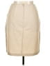 A-list by Wrapper 100% Polyester Solid Tan Formal Skirt Size 15 - 16 - photo 2