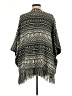 Unbranded 100% Acrylic Black Poncho Size M - photo 2