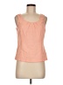 Perceptions Orange Sleeveless Blouse Size 8 - photo 1