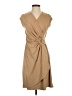Tommy Bahama Solid Tan Casual Dress Size XXS - photo 1