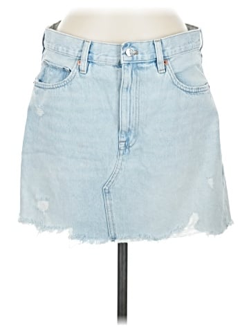 MNG Denim Skirt (view 1)