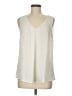 Tacera 100% Polyester Ivory Sleeveless Blouse Size M - photo 1