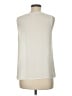 Tacera 100% Polyester Ivory Sleeveless Blouse Size M - photo 2