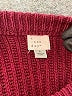 A New Day Color Block Burgundy Pullover Sweater Size L - photo 4