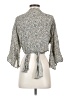 Japna 100% Viscose Ivory 3/4 Sleeve Blouse Size S - photo 2