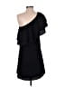 Haute Hippie 100% Polyester Solid Black Cocktail Dress Size XS - photo 2