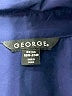 George Blue Long Sleeve Button-Down Shirt Size 18W-20W - photo 7