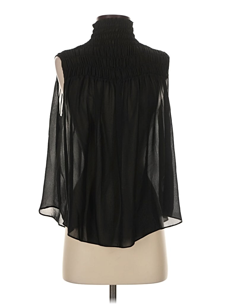 Pre-owned Frame Sleeveless Blouse In Black