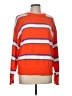 LITTLE LIES Stripes Orange Pullover Sweater Size M - photo 1