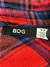 BDG 100% Cotton Plaid Red Long Sleeve Button-Down Shirt Size S - photo 7