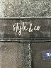 Style&Co Solid Black Jeans Size 4S - photo 4