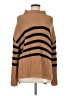 Old Navy Stripes Tan Turtleneck Sweater Size M - photo 1