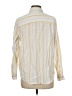 Universal Thread 100% Cotton Stripes Yellow Long Sleeve Button-Down Shirt Size M - photo 2