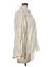 Universal Thread 100% Cotton Stripes Yellow Long Sleeve Button-Down Shirt Size M - photo 4