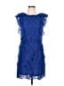 Topshop Blue Cocktail Dress Size 10 - photo 1