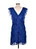 Topshop Blue Cocktail Dress Size 10 - photo 2