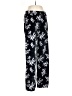 Love to Lounge Floral Black Casual Pants Size S - photo 1