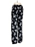 Love to Lounge Floral Black Casual Pants Size S - photo 2