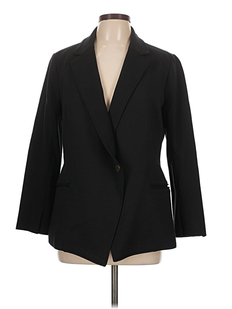 Click to view more detailed imagery on our partner's website Pre-owned Spanx Blazer Jacket In Black