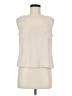 Danielle Casey 100% Polyester Ivory Sleeveless Top Size 8 - photo 1