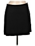 Studio M Solid Black Casual Skirt Size L - photo 1