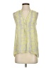 Joie 100% Silk Yellow Sleeveless Silk Top Size XS - photo 1