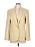 Lands' End Plaid Tan Gold Blazer Size 12 - photo 1