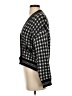 MNG Houndstooth Black Cardigan Size XS - photo 5