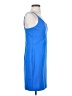 Express Solid Blue Cocktail Dress Size S - photo 4