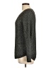 CALVIN KLEIN JEANS Metallic Gray Pullover Sweater Size L - photo 5