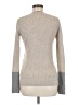 White + Warren 100% Cashmere Color Block Tan Cashmere Pullover Sweater Size M - photo 2