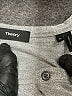 Theory Gray Short Sleeve Henley Size XL - photo 7