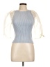 En Saison Silver Sleeveless Top Size L - photo 1