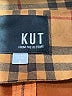 Kut from the Kloth Plaid Orange Jacket Size S - photo 6