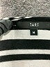 Tart Stripes Silver Black Sleeveless T-Shirt Size M - photo 7