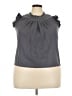 Universal Thread Gray Sleeveless Blouse Size XXL - photo 1
