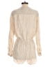 Cloth & Stone Metallic Tan Romper Size S - photo 2