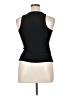 Banana Republic 100% Polyester Black Sleeveless Top Size S - photo 2