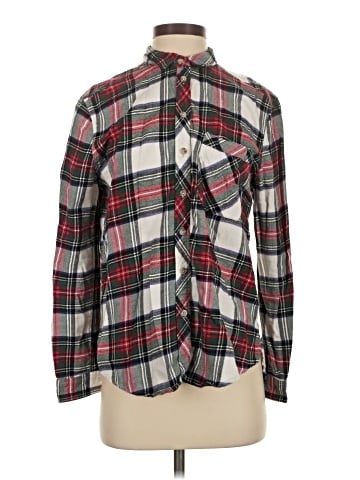 BDG Long Sleeve Button-Down Shirt (view 1)
