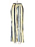 Peter Som 100% Rayon Stripes Yellow Casual Pants Size XS - photo 1
