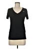 Nike 100% Polyester Black Active T-Shirt Size M - photo 1