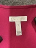 Leith Solid Burgundy Casual Dress Size S - photo 7