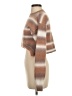 Crescent Stripes Brown Turtleneck Sweater Size XS - photo 5