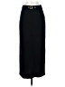 St. John Sport Solid Black Wool Skirt Size P (Petite) - photo 1