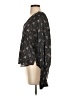 Veronica Beard 100% Silk Black Long Sleeve Silk Top Size 0 - photo 5