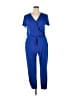 Prettygarden Solid Blue Jumpsuit Size XL - photo 1