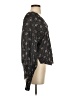 Veronica Beard 100% Silk Black Long Sleeve Silk Top Size 0 - photo 4