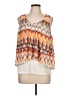 I.N. Studio 100% Polyester Ivory Sleeveless Blouse Size L - photo 1