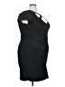 Charlotte Russe Solid Black Cocktail Dress Size 3X - photo 4
