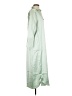 Aleeza 100% Polyester Solid Green Casual Dress Size XS - photo 4